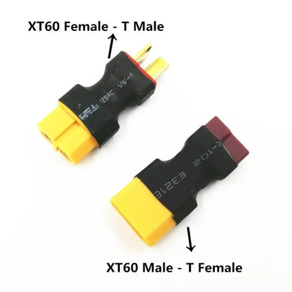 RC XT60 Female To Deans Plug Male T Connector Adapter